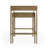 Lenny Gold 2 Piece Glass Nesting Tables