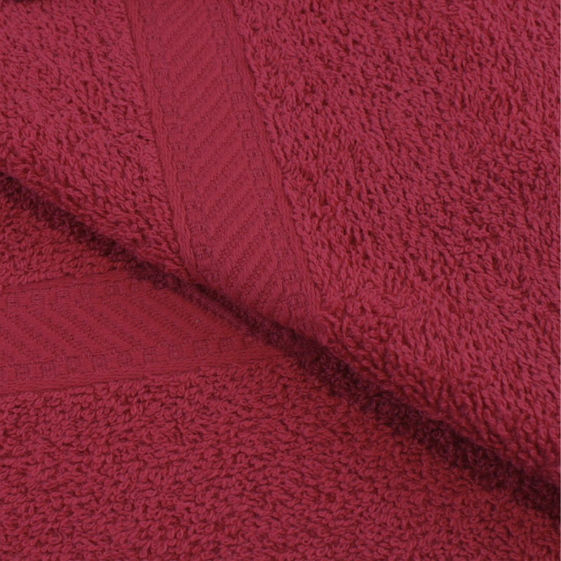 100% Cotton Bath Towel, Burgandy