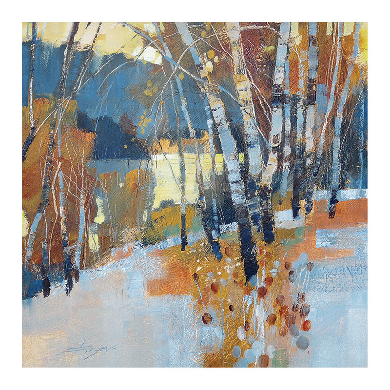Chris Forsey - Wrapped Canvas Painting, 40cm H x 40cm W x 3.8cm D