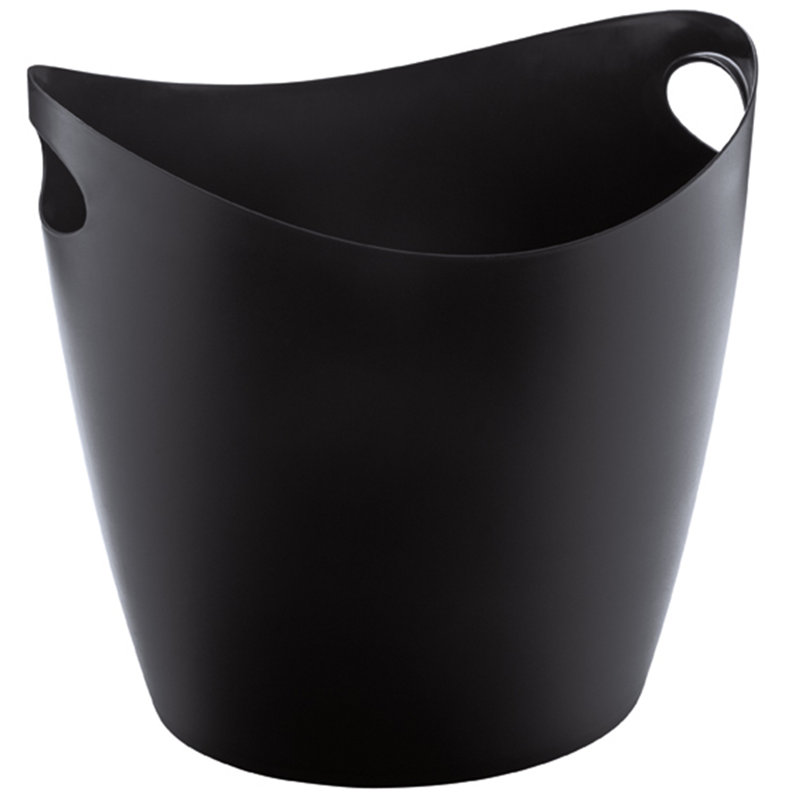 Bottichelli Storage Bin, Black, 40.5cm H x 42cm W x 40cm D