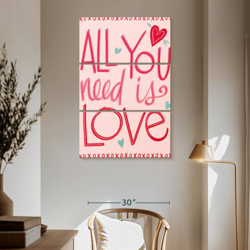 Tergel Love Is Kind - rose III, H 65 po x l 42 po