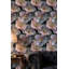 Papier peint floral, décoration murale mauve doré-621898729