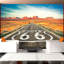 Murale pelez et collez - Route 66-2043314618