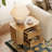 Louvered End Table Set