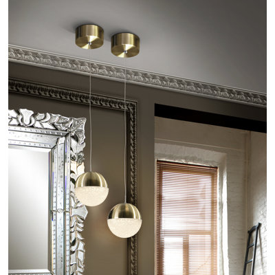 Bandit 1 - Light Chrome LED Cluster Pendant