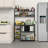 Floramae 39.37'' Steel Standard Baker's Rack with Microwave Compatibility