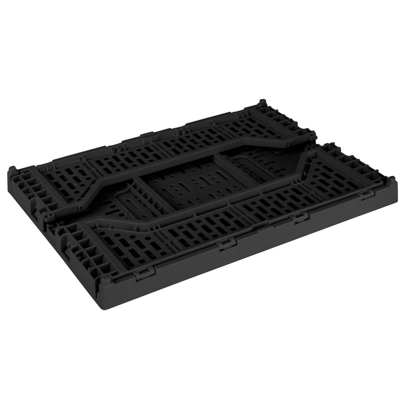 Simplify Plastic Storage Tub & Tote, Black, 5.71" H x 15.75" W x 11.81" D