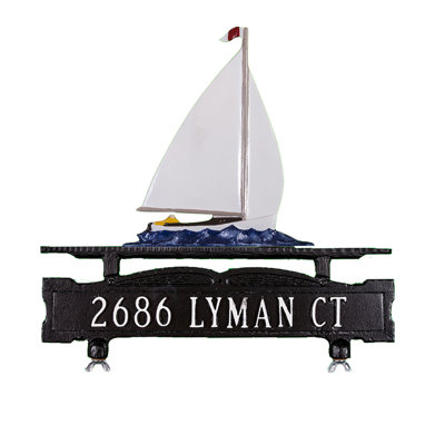 1-Line Mailbox Sign