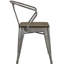 Chaise en bambou / acier Modway Promenade-22756249