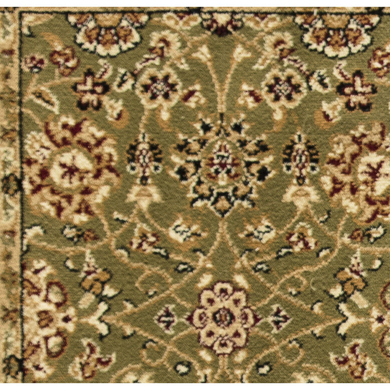 Gloucester Gilded Loom Oriental Olive Area Rug, Runner 2'3" x 7'1