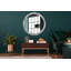 Huldar Glass Flat Wall Mirror