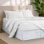 Jupe de lit Premium en microfibre plissée à densité de tissage 1800-21596937-21596948