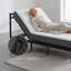 Base de lit réglable avec tête de massage et pied incliné, télécommande sans fil de taille XL, deux types de ports USB: Type-A et Type-C, veilleuse à DEL, 4 pieds réglables en hauteur Assemblage facile