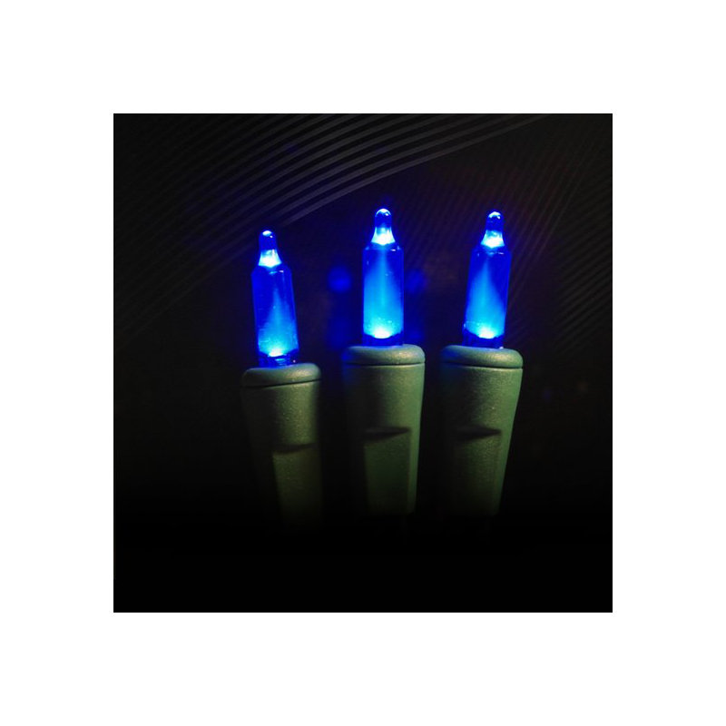 Guirlande de 50 lumières, Bleu