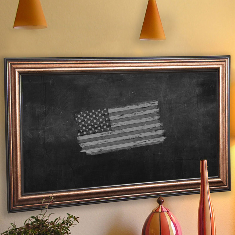 Tableau noir fixé au mur, 36 po x 90 po