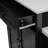 Kitchen Island With Extendable Dining Table, Storage 2 Drawers And 2 Side Open Shelves