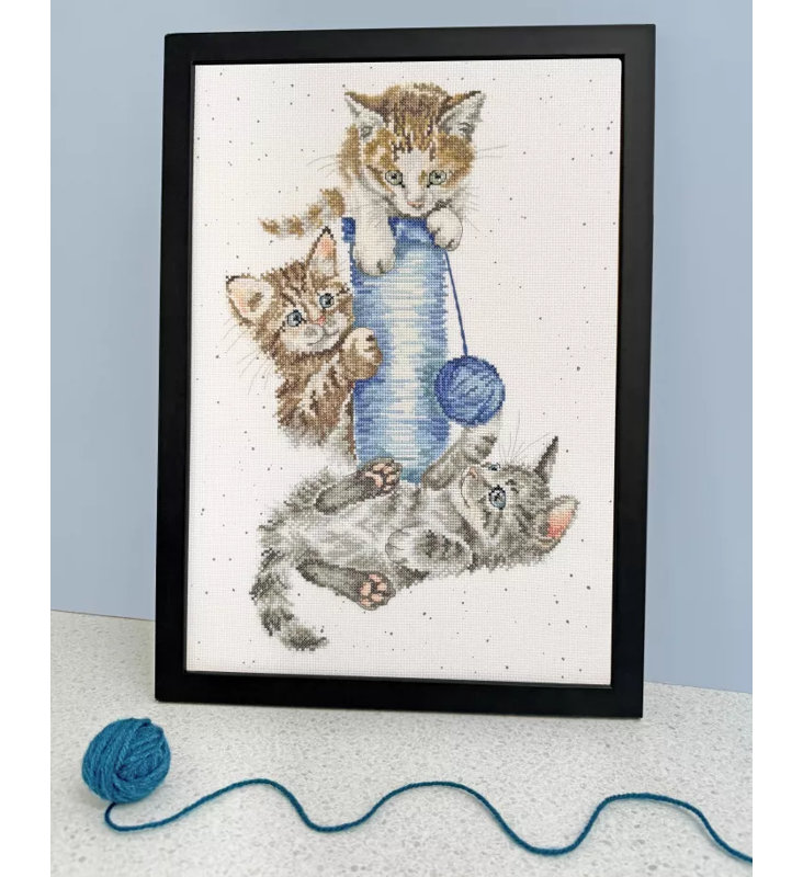 Three's a Crowd Counted Cross Stitch Kit by Bothy Threads XHD154