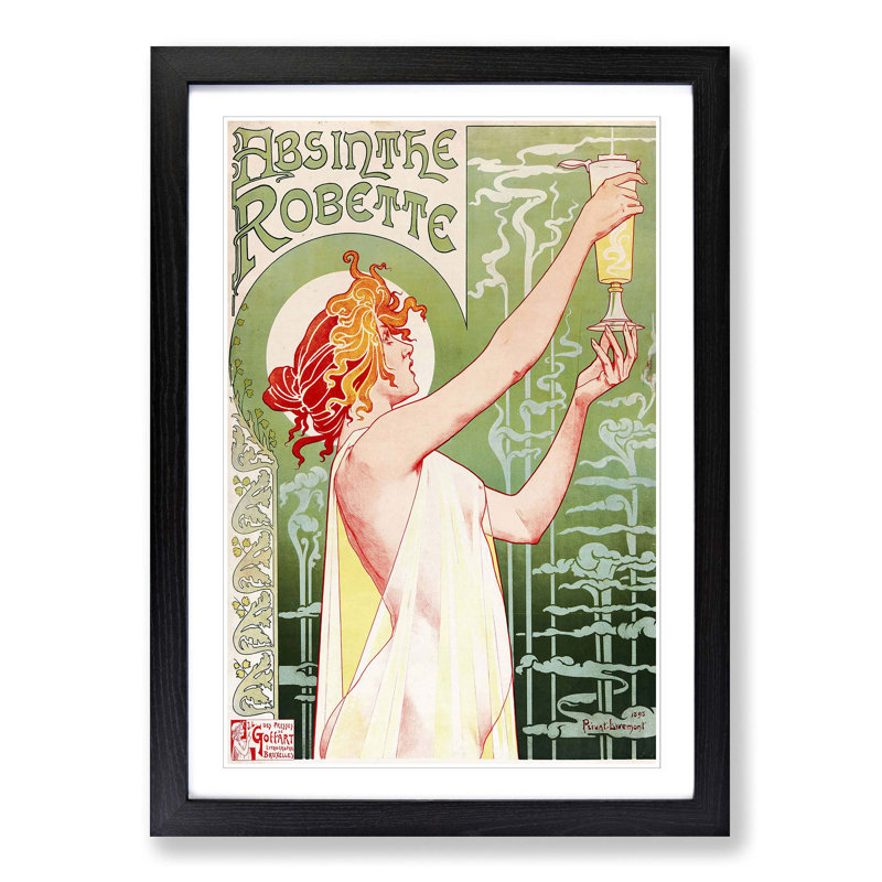 Single Picture Frame Print, Black