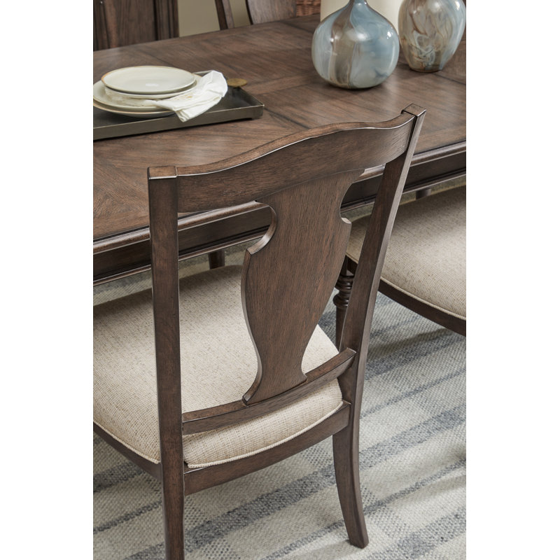 Wood Back Side Chair Two Pack