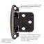 Encadrement de surface à fermeture automatique à surface variable - fer noir - charnières de porte d'armoire (ensemble de 10)-124947289-124954674