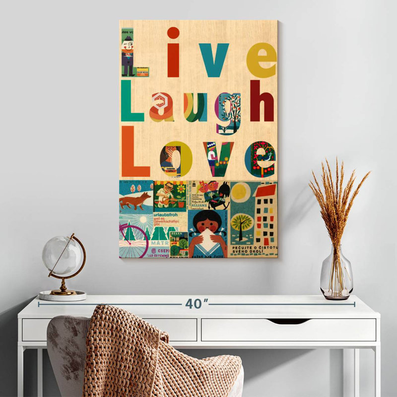 Tergel Collage Love I, 30" H x 20" W