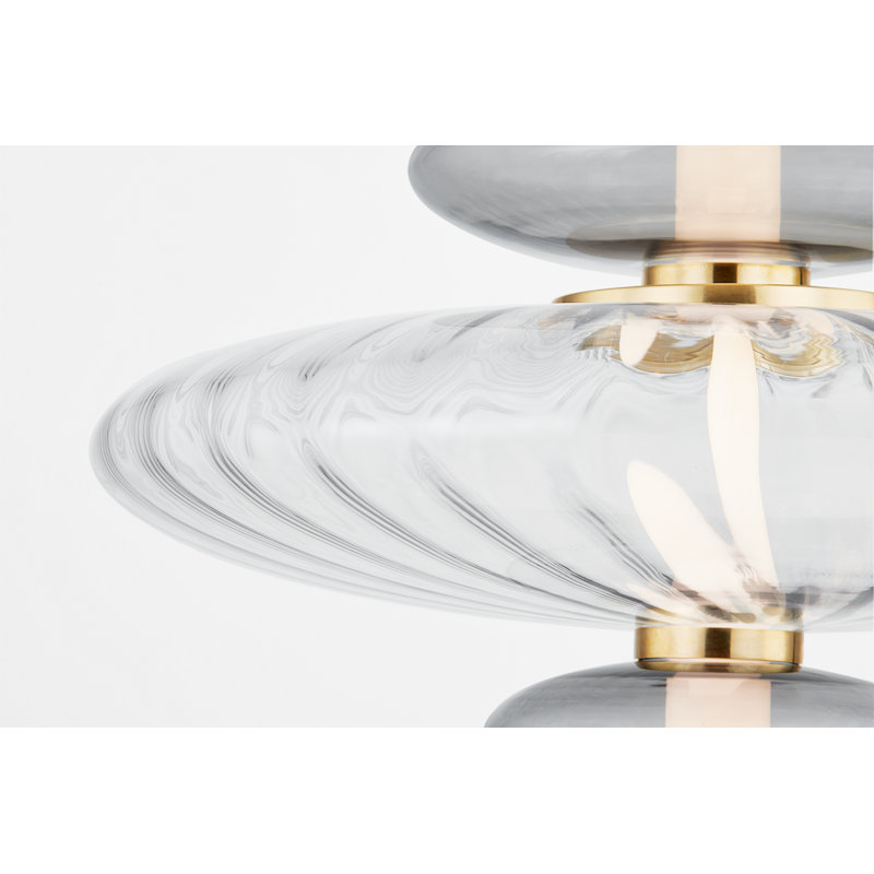 WILLIAMS PENDANT, 18.75" H x 19" W x 19" D