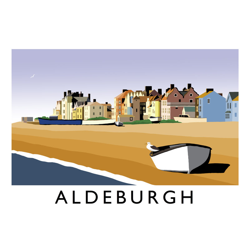 Aldeburgh by Richard O'Neil - Print, No Frame, 30 cm H x 40 cm W x 1 cm D