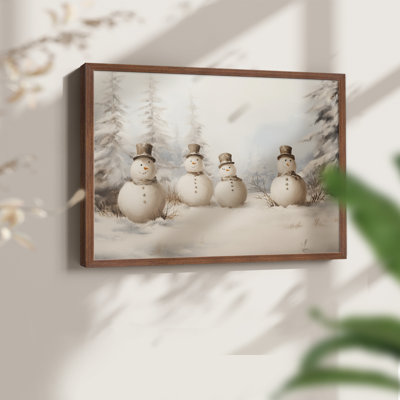 Chirstmas Art-DCCCXXXIX -Framed Print - Restickable