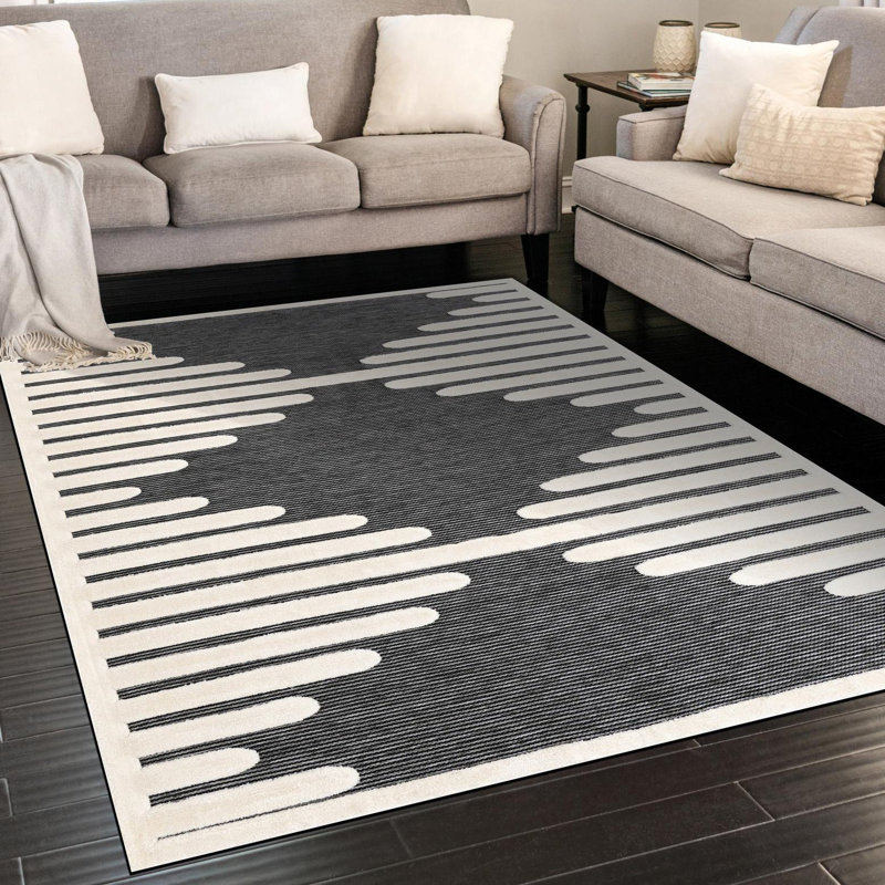 Corrigan Studio® Strings Raheesa Rug, Rectangle 10' x 13'1"