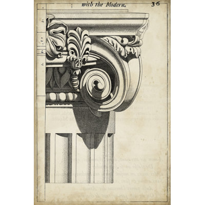 Architectural Composition III - Print on Canvas