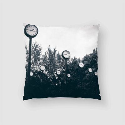 Microsuede Reversible Throw Pillow