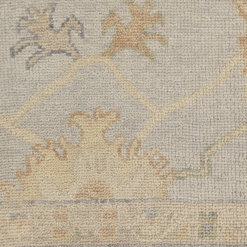 Edinburgh Handmade Wool Floral Area Rug, Rectangle 8' x 10'