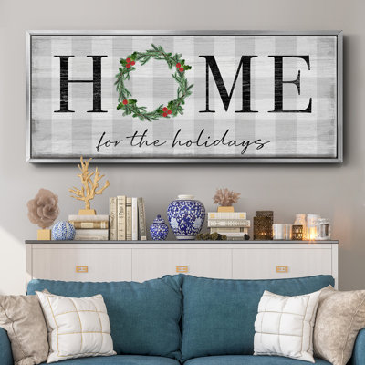 Home for the Holiday - Toile encadrée