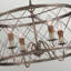 Sophie 4 - Light Bronze Drum Pendant