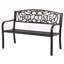 Banc de jardin en acier inoxydable Nuvia-333660253