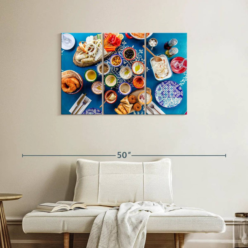 Yarlin Turkish Feast, 24" H x 38" W