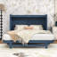 Grand lit escamotable en bois avec lattes-465326363