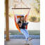 Balancelle hamac Power T des Tennessee Volunteers, orange et blanche