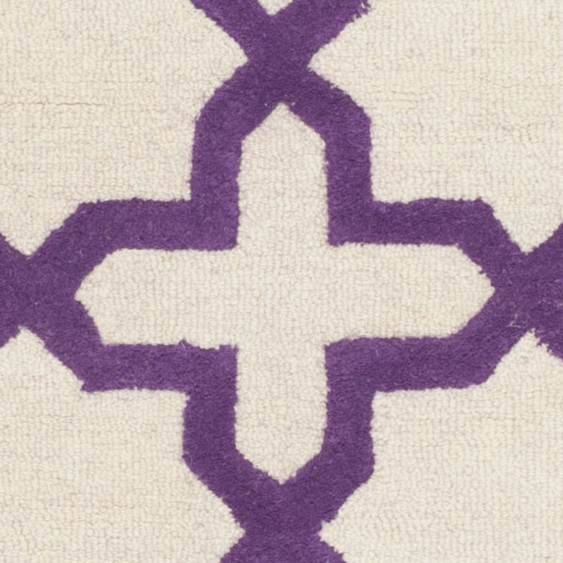 Cambridge Hand Tufted Wool Geometric Rug, Runner 2'6" x 8'