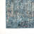 Contemporary POP Modern Abstract Vintage Cream/Turquoise Rug-1574300400