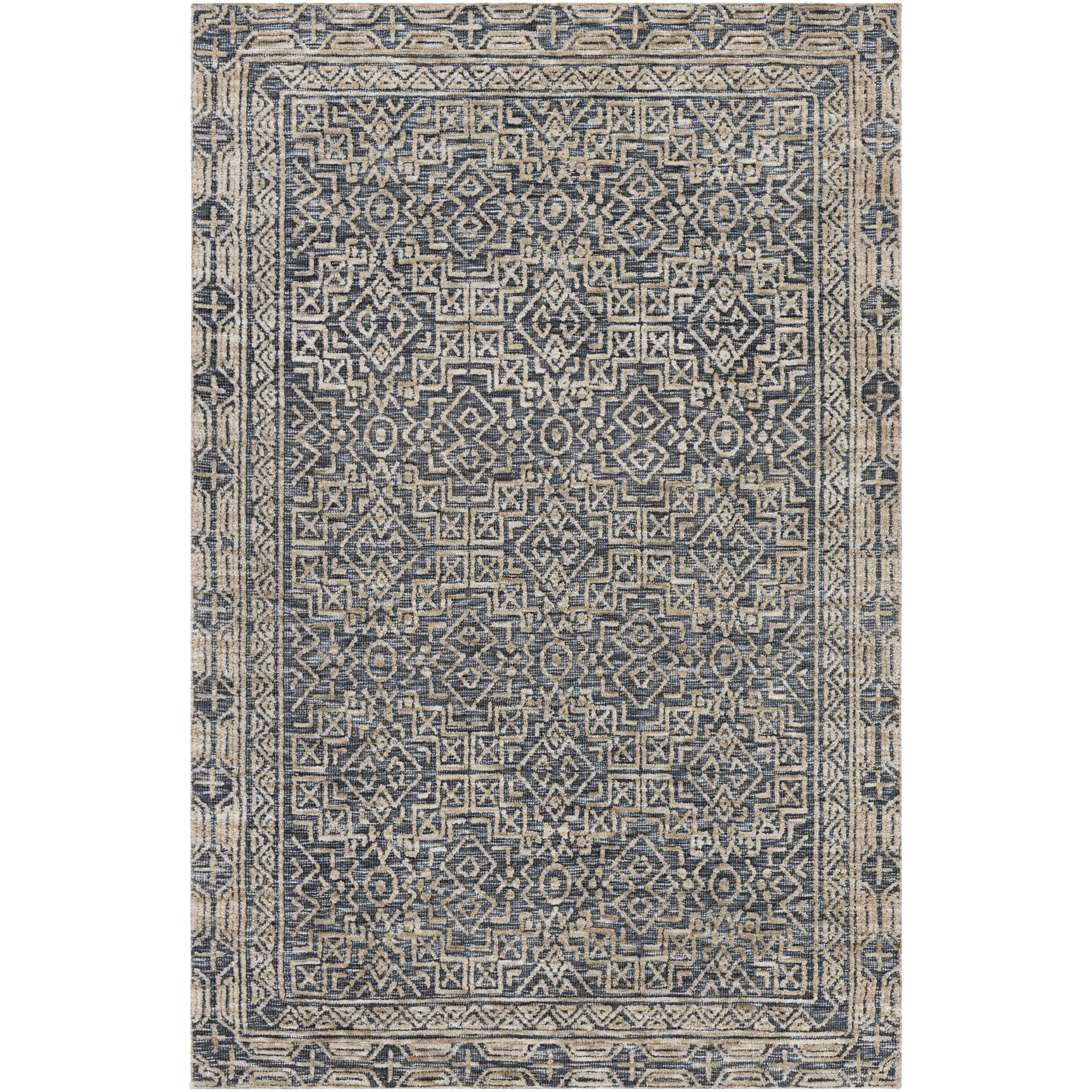 Nordenson Handmade Rug, Rectangle 5' x 7'6"