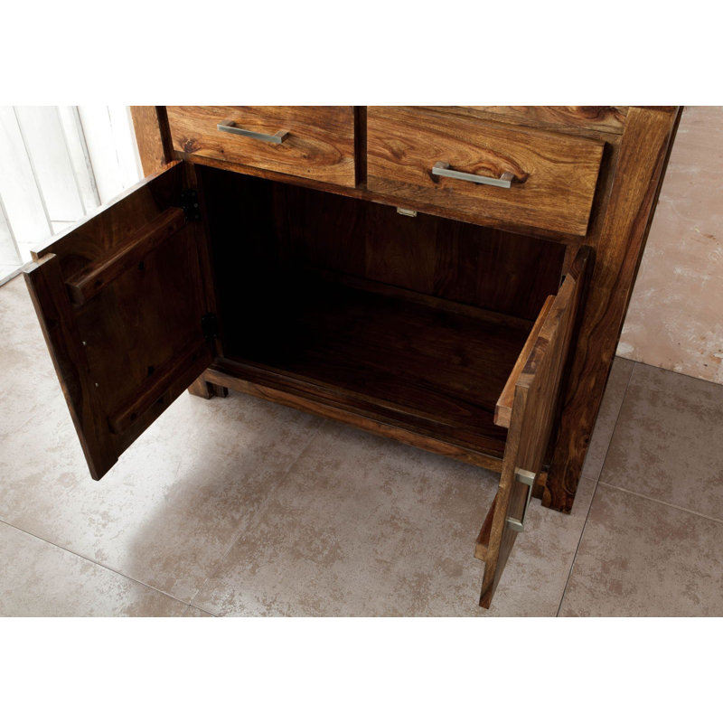 Metro Life 90cm Solid Wood Sideboard