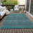 Lovell Washable Striped Indoor / Outdoor Rug-1267626502
