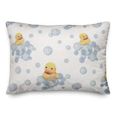 Housse de coussin rectangulaire en polyester / mélange de polyester