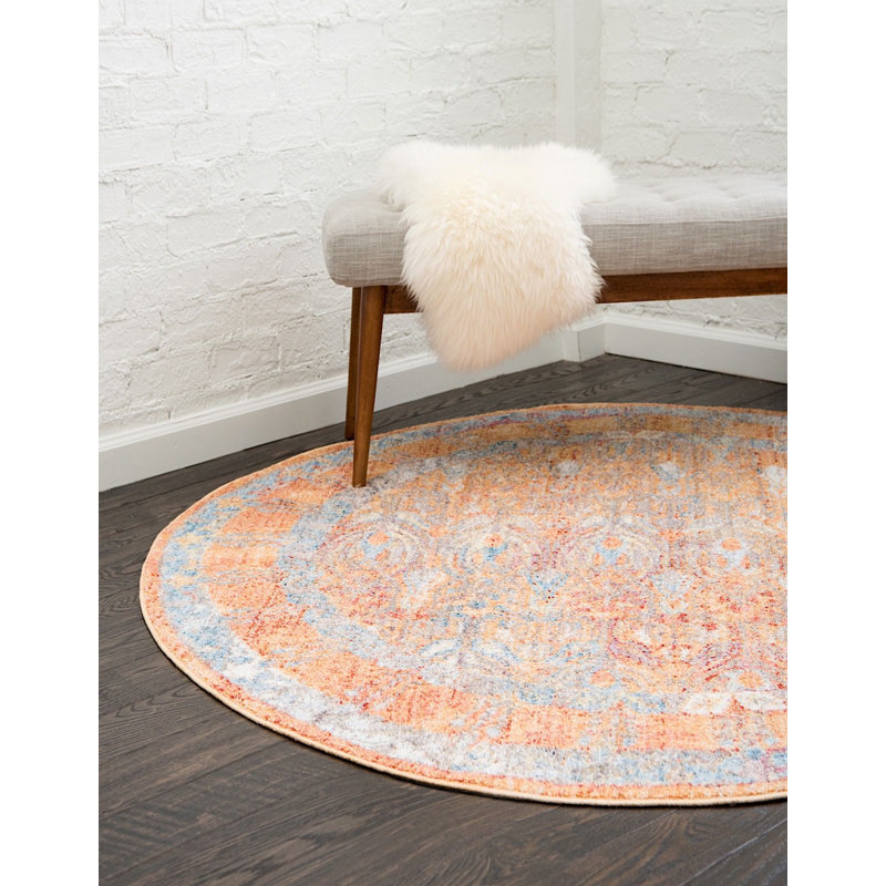 Kingston Oriental Indoor Rug, Round 3'3"