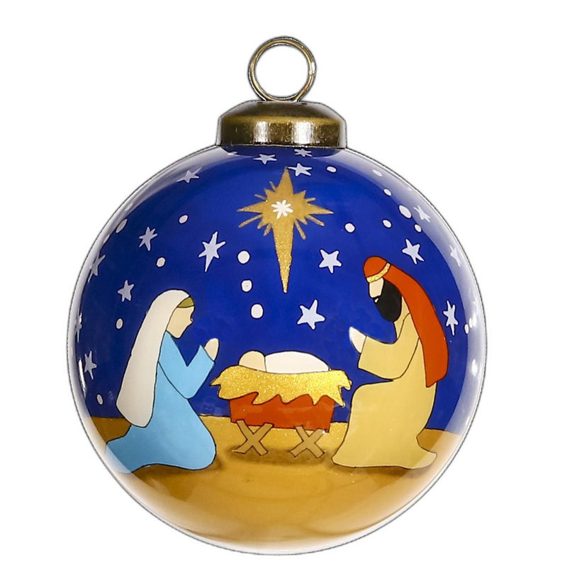 Ornement boule de nuit silencieuse