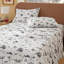 Ensemble de lit en flanelle 100% coton-110115430