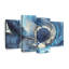 «Ocean Line Swirls», reproduction d'art sur toile-1252043696
