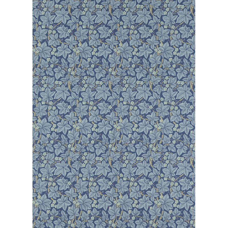 Bramble Wallpaper, Indigo