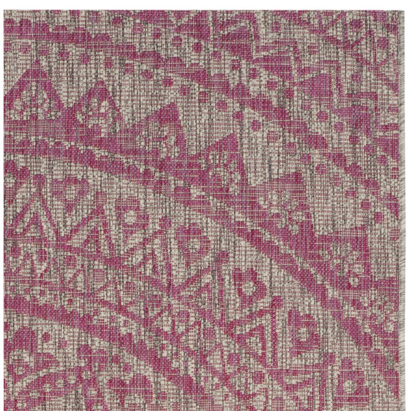 Tapis d'intérieur / extérieur Amedee Performance, Rond 7 pi 1 po
